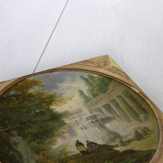 Fountain in a park, c.1762-65 by Hubert Robert