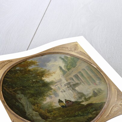 Fountain in a park, c.1762-65 by Hubert Robert