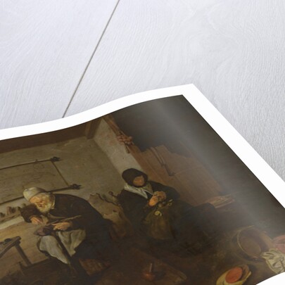 The Cobbler by Quiringh Gerritsz. van Brekelenkam