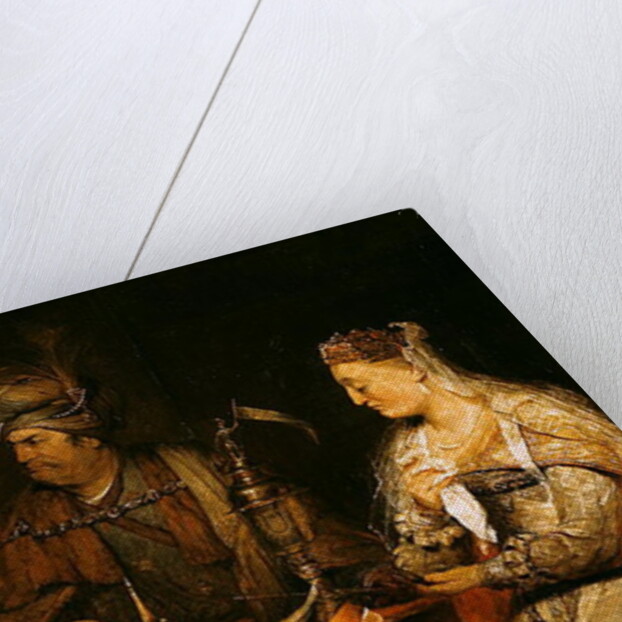 Haman and Ahasuerus at the Feast of Esther by Aert de Gelder