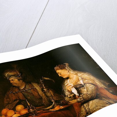 Haman and Ahasuerus at the Feast of Esther by Aert de Gelder