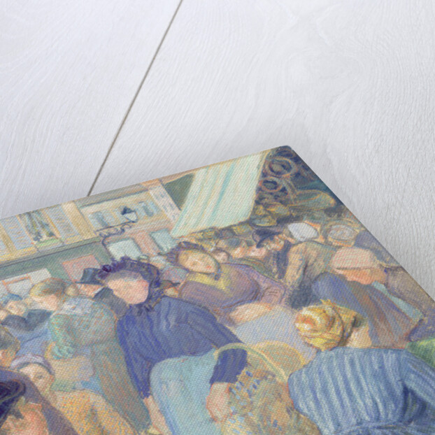 Le Marche de Gisors, 1889 by Camille Pissarro