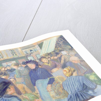 Le Marche de Gisors, 1889 by Camille Pissarro