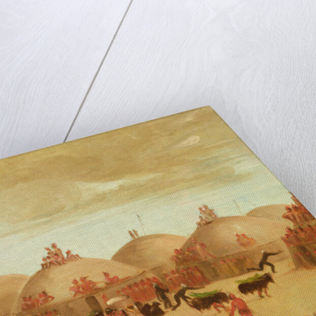 The Bull Dance by George Catlin