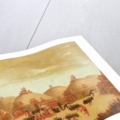 The Bull Dance by George Catlin