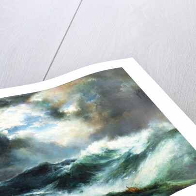 Moonlit Shipwreck at Sea, 1901 by Thomas Moran