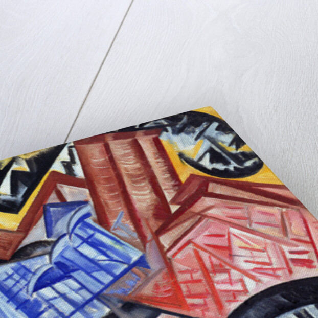 The Factory and the Bridge, 1913 by Olga Vladimirovna Rozanova