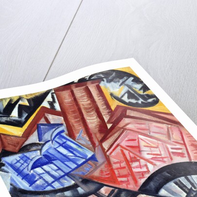 The Factory and the Bridge, 1913 by Olga Vladimirovna Rozanova