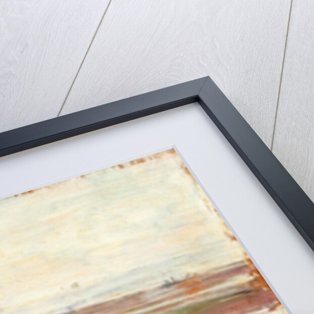 Woman Under Beach Umbrella, 1895 by Eugene Louis Boudin