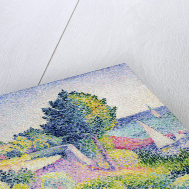 La Route sur la Cote, 1907 by Henri-Edmond Cross