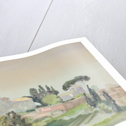 Palatine Hill from the Colosseum, 1927 by Arthur Bowen Davies