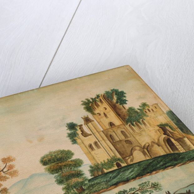 View of a castle by American School