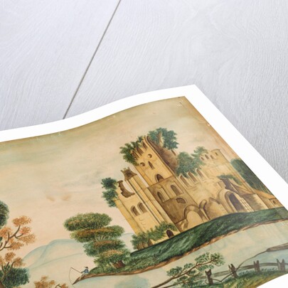 View of a castle by American School