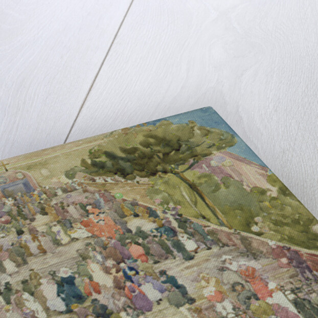 Steps of Santa Maria Aracoeli, Rome, c.1898-99 by Maurice Brazil Prendergast