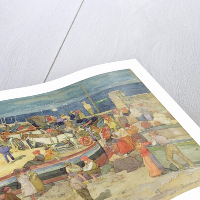 Grande Marina, Capri, 1899 by Maurice Brazil Prendergast