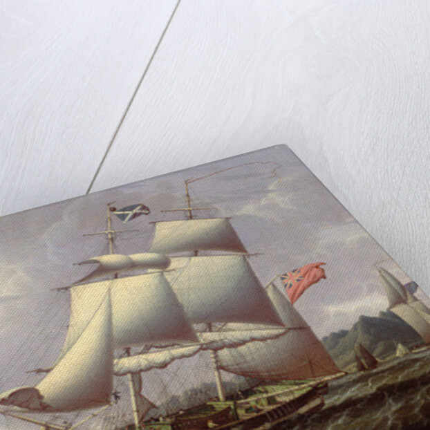 British Schooners, 1828 by Robert Salmon