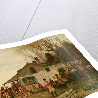 Passing the Outpost, 1881 by Alfred Wordsworth Thompson