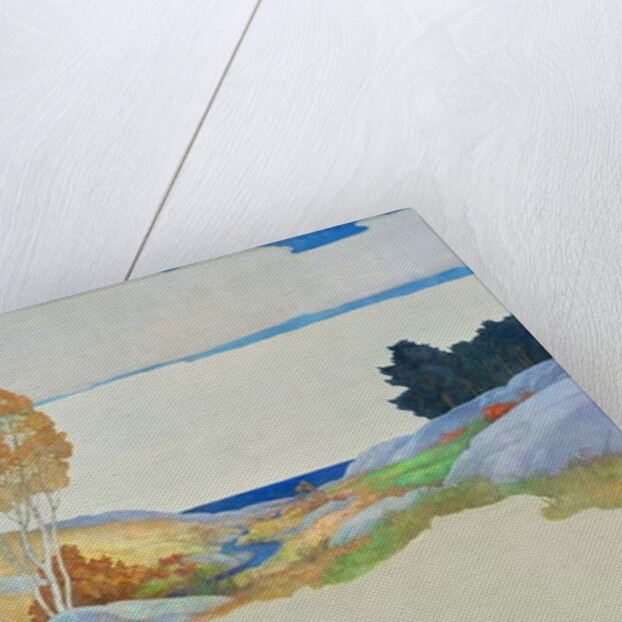 Deer and Stream, 1945 by Newell Convers Wyeth