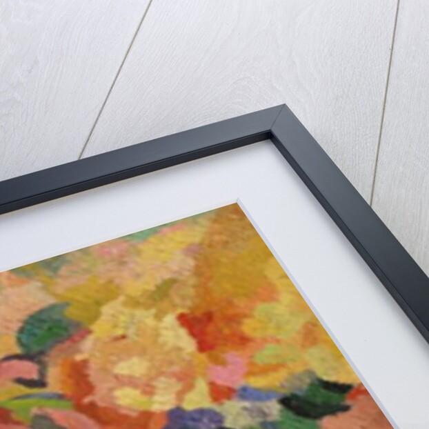 Tapestry and Console, 1912 by Patrick Henry Bruce