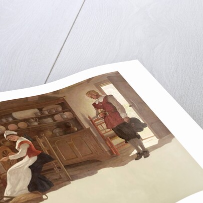 John Alden and Priscilla, 1945 by Newell Convers Wyeth