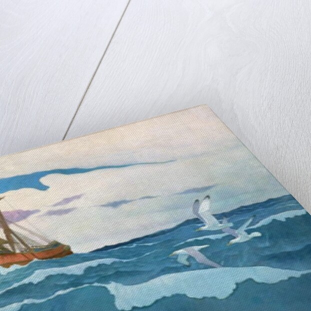 The Coming of the Mayflower in 1620, 1941 by Newell Convers Wyeth