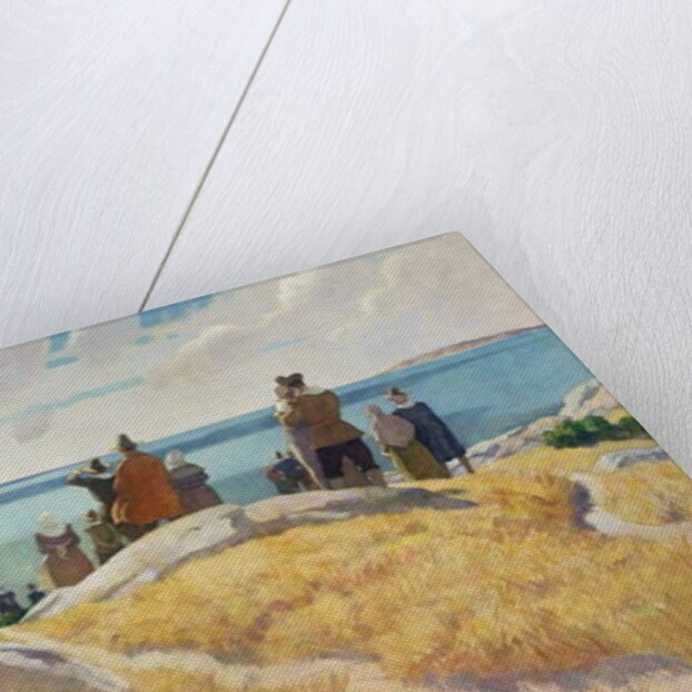 The Departure of the Mayflower for England in 1621, 1941 by Newell Convers Wyeth