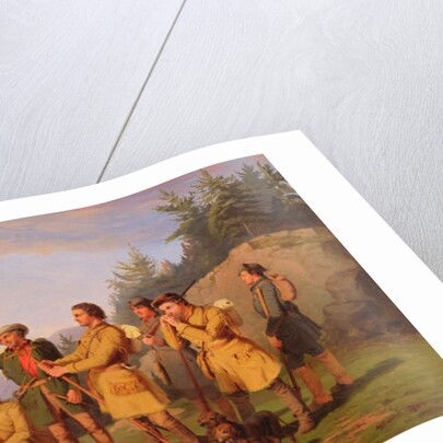 Boone's First View of Kentucky, 1849 by William Tylee Ranney