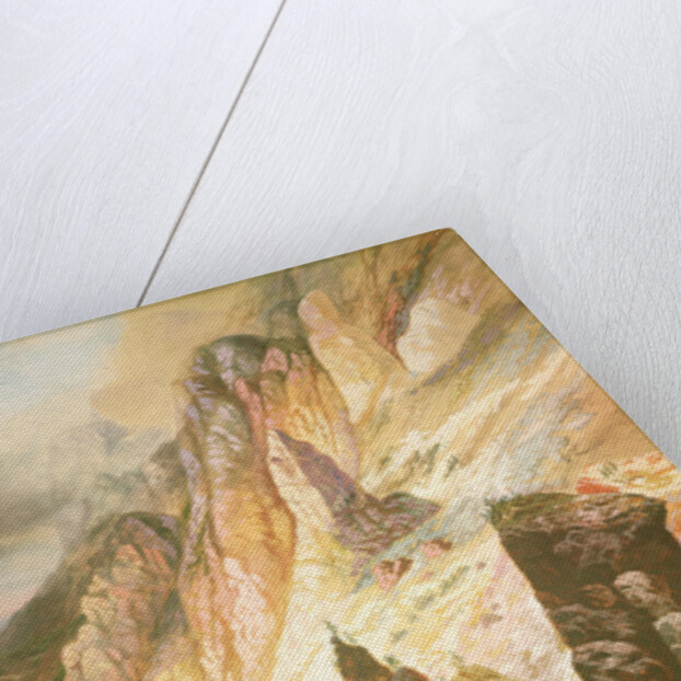 Lower Falls, Grand Canyon of the Yellowstone River, 1886 by Charles H. Chapin