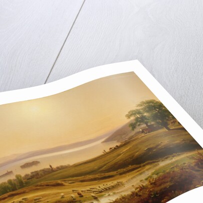 Morning on Lago Maggiore, 1860 by Thomas Worthington Whittredge