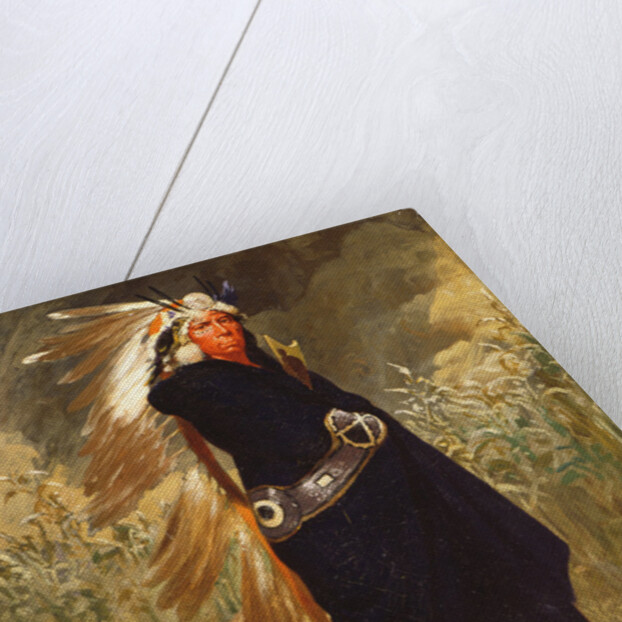 Portrait of an Indian Chief, 1875 by Valentine Walter Lewis Bromley