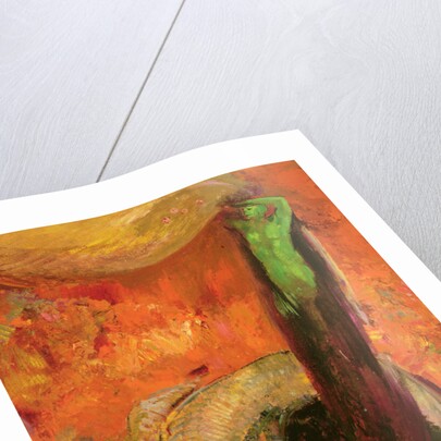 Green Death, c.1905 by Odilon Redon