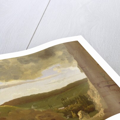 Medieval Ruins, c.1828-30 by Jean Baptiste Camille Corot