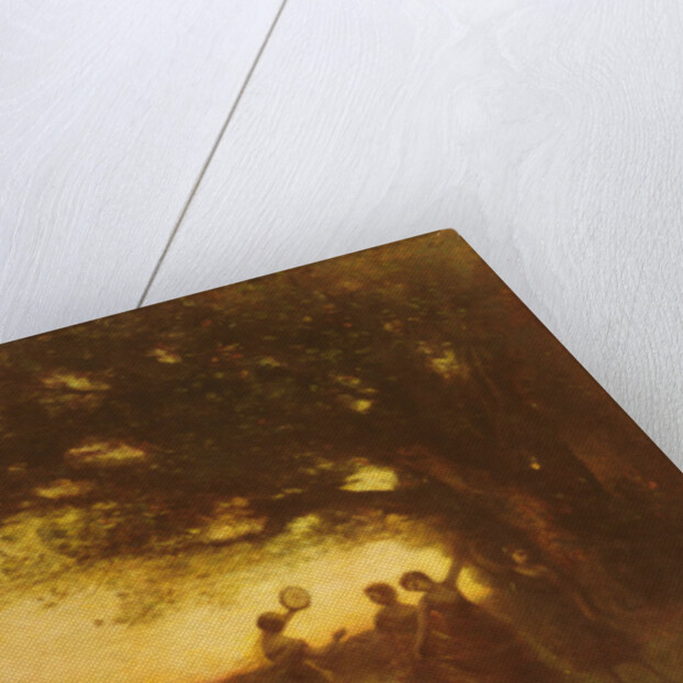 Pleasures of the Evening, 1875 by Jean Baptiste Camille Corot