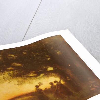 Pleasures of the Evening, 1875 by Jean Baptiste Camille Corot