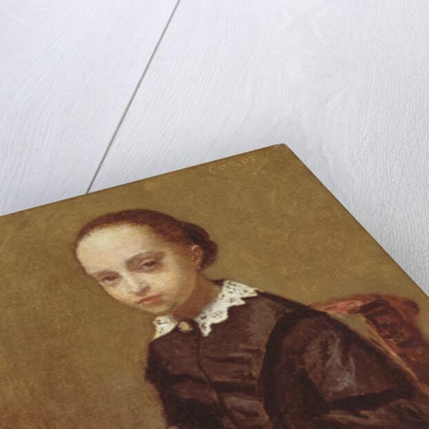 Portrait of a Girl, 1857-58 by Jean Baptiste Camille Corot