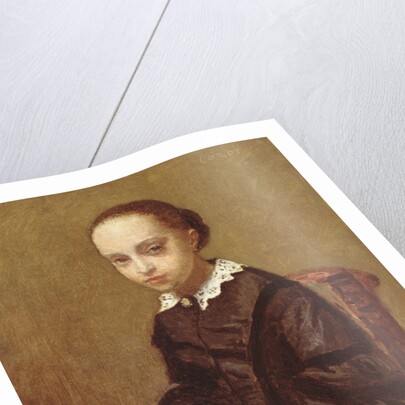 Portrait of a Girl, 1857-58 by Jean Baptiste Camille Corot