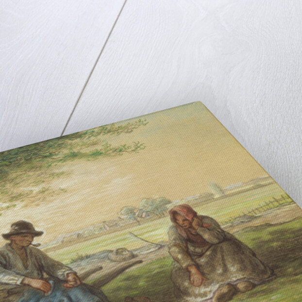 Peasants Resting, c.1866 by Jean-Francois Millet