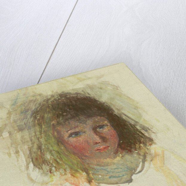 The Artist's Son Georges, detail, c.1880 by Camille Pissarro