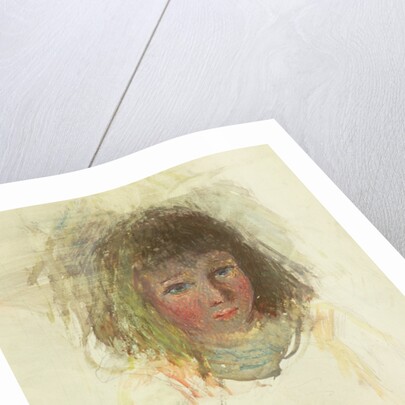 The Artist's Son Georges, detail, c.1880 by Camille Pissarro