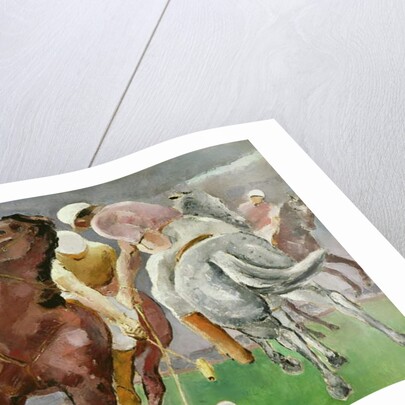 Polo Players, 1934 by Robert Hallowell