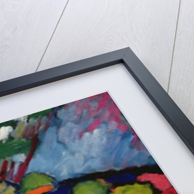 Mit Rundem Tisch, 1910 by Alexej von Jawlensky