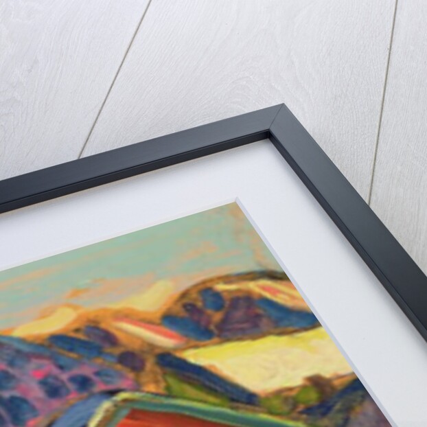 Winter Study with Mountain, 1908 by Wassily Kandinsky