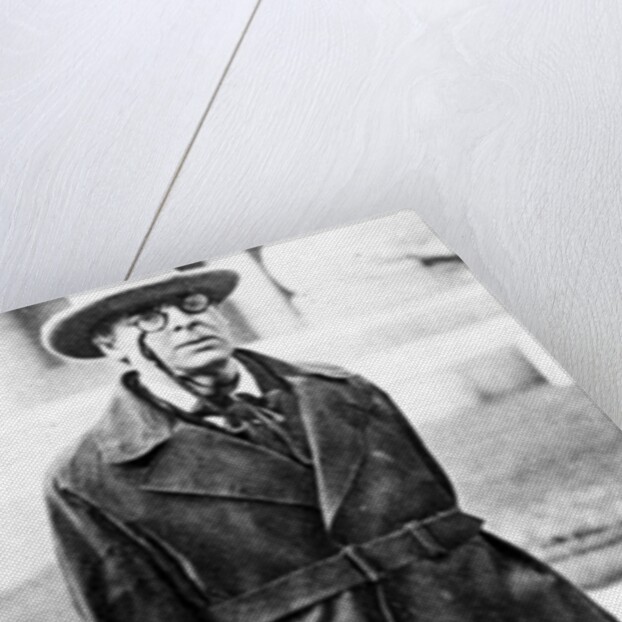 W.B. Yeats, 1923 by English Photographer