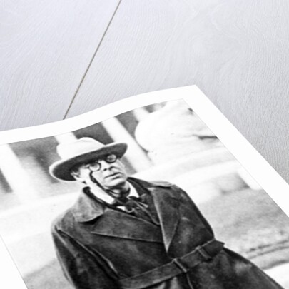 W.B. Yeats, 1923 by English Photographer