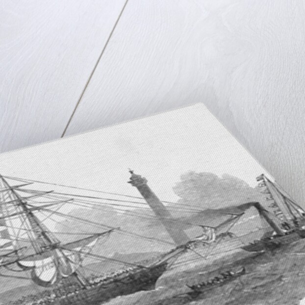 Departure of 'The Lizzie Webber', the first emigrant ship from Sunderland to Australia by English School