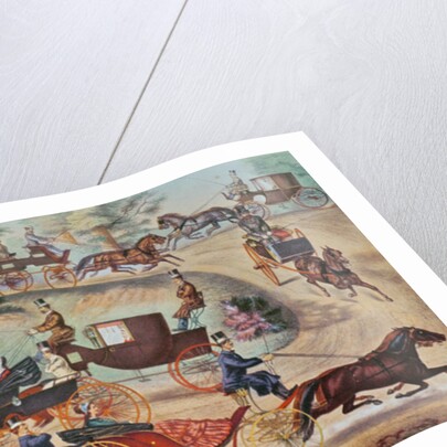 Turn-outs in Central Park by Thomas North