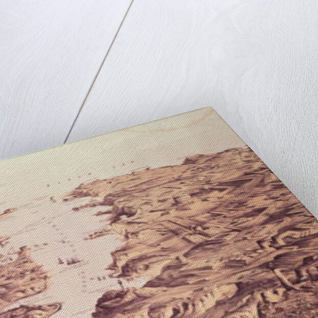 Panoramic View of the North and South sides of the Harbour and Port of Sebastopol by Frank C. Hughes