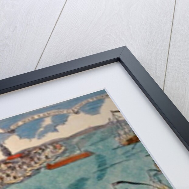 A View of Part of the Town of Boston in New England and British Ships of War Landing Their Troops, 1768 by Paul Revere