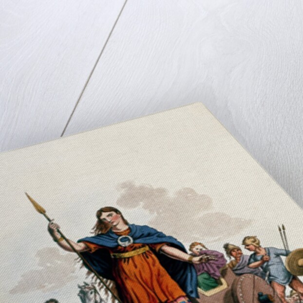 Boadicea, Queen of the Iceni, designed by C.H.S. by English School