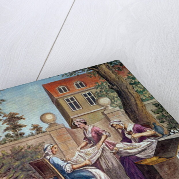 Silk-Making by English School